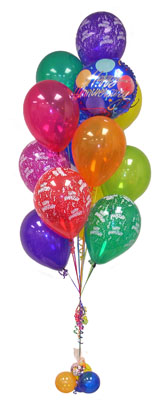  Ankara Siteler Doantepe iek sat  Sevdiklerinize 17 adet uan balon demeti yollayin.
