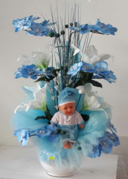 Mavi cam bebekli bebek doum iei  Ankara Siteler Doantepe iek sat 
